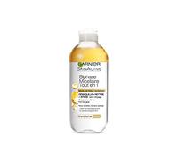 Garnier Skin Active Biphase, Acqua micellare tutto in 1 - Trucco tenace/waterproof 400 ml