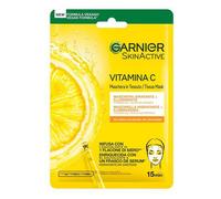 Garnier Maschera in Tessuto Skin Active Hydra Bomb, Idratante e Illuminante, Con Vitamina C e Acido Ialuronico, Per Pelli Spente e Non Uniformi, 28 g