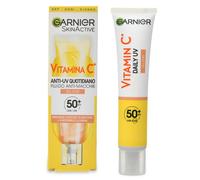 Garnier Skin Active Vitamina C Quotidiano Fluido Anti Macchie Glow Spf50+ 40 ml - Fluido solare viso