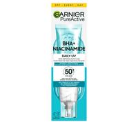 Garnier Pure Active BHA + Niacinamide Fluid Antiimperfezioni SPF50+, 40 ml