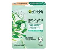 Maschera per tovaglioli al tè verde Hydra Bomb Skin Naturals, 28 g, Garnier