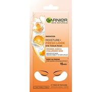 Garnier Skin Naturals Moisture+ Fresh Look Maschera per occhi con succo d'arancia e acido ialuronico, 28 g