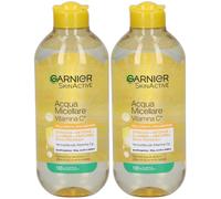 Garnier SkinActive, Acqua Micellare Tutto in 1, Vitamina C, Pelli Spen
