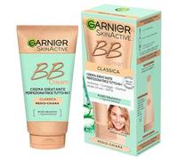 Garnier Skinactive BB Cream Crema Viso Idratante Perfezionatrice Tutto in 1 SPF15 Tonalità Medio-Chiara - Flacone da 50ml