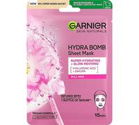 Garnier Moisture Bomb maschera viso idratante in tessuto ai fiori di ciliegio