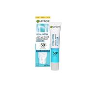 Garnier SkinActive Hyaluron Anti-UV Diario Fluido Protezione barriera cutanea invisibile con [Acido ialuronico + Glicerina]. Protegge e idrata tutto il giorno. FPS 50+. Adatto per pelli sensibili. 40