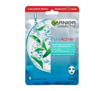 Garnier Skin Active Pure Active maschera in tessuto effetto detergente 28 g