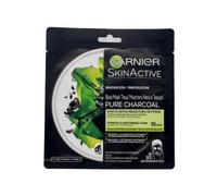 Garnier Pure Charcoal Black Mask Tissu Detox Effect 28G