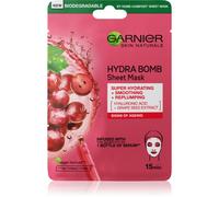 Garnier Skin Naturals Maschera in tessuto viso con semi d'uva e acido ialuronico, 1 pz