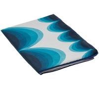 Garnier Thiebaut Federa per Cuscino, Cotone, Blu, Grande, 63 x 63 cm