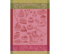Garnier Thiebaut Strofinaccio La Patisserie Rose 56 x 78 cm cotone