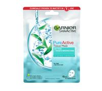 Garnier Pure Active Maschera In Tessuto Arricchita Con Acido