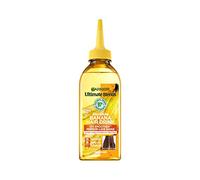 Garnier Ultimate Blends - Balsamo nutriente per capelli alla banana, 200 ml | Acqua lamellare istantanea, balsamo liquido risciacquo, per capelli lunghi e opachi, senza crespo, lucentezza a specchio