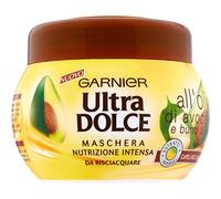 3pz Garnier Ultra Dolce Maschera Capelli Secchi Crespi Nutrimento Avocado Karitè