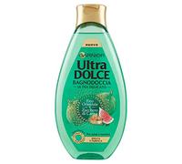 Garnier Ultra Dolce Bagnodoccia Fico e Zucchero di Canna Bagnoschiuma Purificante, 500 ml