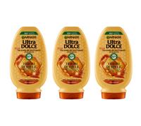 Garnier Ultra Dolce Balsamo Tesori di Miele 200ml x3 Capelli Danneggiati