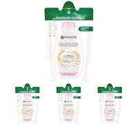 Garnier Ultra Dolce Dolcezza d'Avena, Eco-Ricarica Shampoo Delicato Lenitivo, Capelli Delicati e Cute Sensibile, 250ml (Confezione da 4)