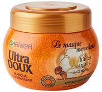 Garnier Ultra Dolce Le Maschera Meravigliosa Oli di Argan e Camelia - Maschera per Capelli Secchi