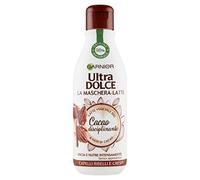 GARNIER ULTRA DOLCE MASCHERA-LATTE 250ML.CACAO DISCIPLINANTE PER CAPELLI RIBELLI E CRESPI
