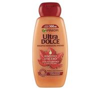 3 pz Garnier Ultra Dolce Shampoo Rimedio D'acero Olio Mandorle Capelli Sciupati