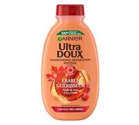 Garnier Ultra Doux Shampoo, cura acero, 300 ml