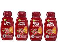 Garnier - ultra morbida Olio di Argan e Cranberry - Capelli tinti Shampoo - Set di 4