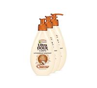 Garnier Ultra Morbido Corpo Latte Nutriente Ammorbidente latte di cocco/Macadamia Pelli Molto Secche A Ternes 250 ml - Set di 3