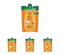 Garnier Ultra Oli Meravigliosi Argan & Camelia, Eco-ricarica Shampoo Nutriente, Capelli Secchi, Spenti, 250ml (Confezione da 4)