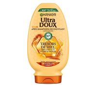 Garnier Ultra Soft - Balsamo ricostituente - Arricchito con Acacia, Lavanda & Manuka, per capelli fragili e fragili, tesori di miele, 200 ml