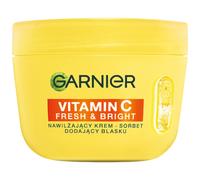 Garnier Vitamin C Fresh & Bright Crema Idratante Sorbetto Idratante - 4% [Niacinamide + Vitamina C], 85 ml
