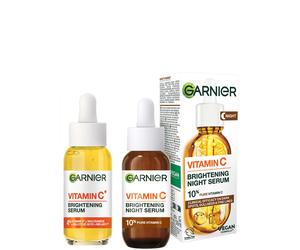 Garnier Vitamin C Day and Night Serum Set for Face, Anti-Dark Spots and Brightening 30ml