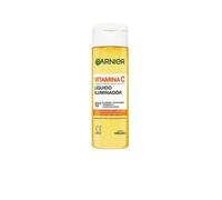Garnier Vitamina C Trattamento Liquido Illuminante Per Il Viso Formula Vegana 120 Ml e 3X Maschera Viso In Tessuto Illuminante