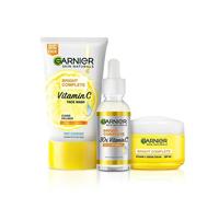 Garnier Vitamin C Regime Pack (Bright Complete Facewash 150g, Serum 30ml, SPF40
