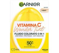 GARNIER VITAMINA C WONDER TINT FLUIDO COLORATO 3 IN 1 SPF 50+ LIGHT 40ML