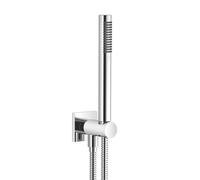 Dornbracht CL.1 set doccia con presa d'acqua e supporto, 1 tipo di getto, 27802970-270010, CL.1; IMO; MEM; Symetrics; Universal oro spazzolato [Rubinetteria Bagno > Set Doccia]