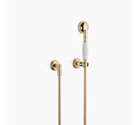Garniture de douche flexible Dornbracht MADISON, avec rosaces individuelles rondes, 27803361-09, 27803361-09, Colorazione: ottone