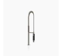 Garniture de douche professionnelle Dornbracht, rosace ronde, système anticalcaire, 27799970-06, 27799970-06, Colorazione: Platino spazzolato