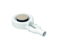 Garniture d'écoulement BetteScope, latérale, débit d'écoulement 0,85 l/s, avec antiglisse Pro ou Sense, B574-422AY, B574-422AY, Colorazione: beige