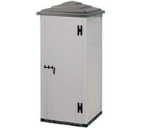 GARDEN COTTAGE URBAN 80 MOBILI DA GIARDINO PORTATTREZZI CONTAINER CM.L82xP82x203