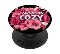 Garofano Wildflower Costume per gli amanti del giardiniere PopSockets PopGrip Adesivo