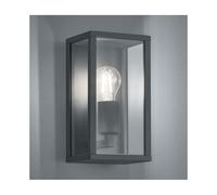GARONNE APPLIQUE DA ESTERNO IP44 A LANTERNA FINITURA ANTRACITE LUCE DIFFUSA