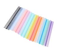 Garosa 14 Colori Combente di Legante in Plastica, 30 Anelli PP PP Legatura delle Spine 150 Foglio di Foglio per Carta A4 B5 A5, con 14 Colori Vibranti per L'associazione dei Documenti