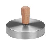 Garosa 2 Pezzi Pressa per Hamburger Patty Maker Pressa Manuale Antiaderente in Acciaio Inossidabile 304 Tortini Rotondi Spessi con Bordi Lisci per Grigliare Picnic Alimenti per Bambini (Manico in