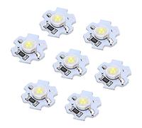 Garosa 25Pcs LED Lamp Beads 5V LED Chips 200LM 1W Lampadina LED SMD Ad Alta Potenza Chip per Lampada per Home Studio Exhibition Foodlight/Spotlight Bulb Replacement(Bianco freddo 10000K)