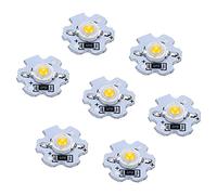Garosa 25Pcs LED Lamp Beads 5V LED Chips 200LM 1W Lampadina LED SMD Ad Alta Potenza Chip per Lampada per Home Studio Exhibition Foodlight/Spotlight Bulb Replacement(Bianco caldo 3000-3200 K.)