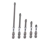 Garosa 5 Pcs S2 Bitto del Cacciavite in Acciaio Impostato BIT di Cacciavite Magnetico Anti-slittamento BIT Non Slittati BITS-DRIVE BIT DRIVI con Lunghezza Estesa per Impianto di