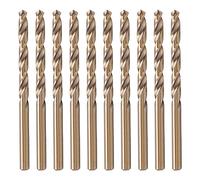 Garosa 5 Pezzi TI Bit di Perforazione in Acciaio Ad Alta velocità Bit di Perforazione Bitto di Set per Alluminio di Ferro in Rame in Acciaio Inossidabile in Metallo con (5,0 mm)