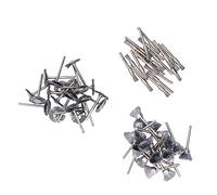 Garosa 60 Pezzi Spazzola per Filo per Utensile Rotativo, 3 Forme | decalcificazione motorizzata con scanalatura stretta, setole abrasive per rimuovere la ruggine, adatta per pinze da 1/8 di