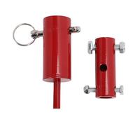 Garosa Adattatore per Trapano con Martinetto per Rimorchio, Strumento a Manovella in Acciaio Inossidabile per Perno con Maniglia da 1 Pollice per Rimorchi per Bestiame a Pianale