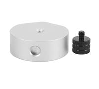 Garosa Adattatore Satellitare -Adattatore MOUNT in Lega di Alluminio Durevole 1/4in 20 3/8in 16 Thread Connessione Stabile, per i Livelli di Campeggio